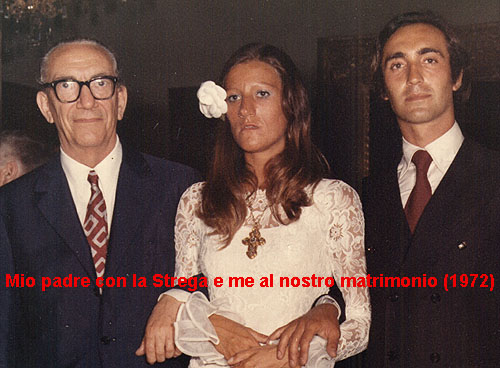 mio padre, la strega ed io al mio matrimonio